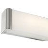 Access Lighting Origin, LED Vanity, Brushed Steel Finish, Frosted Glass 62504LEDD-BS/FST